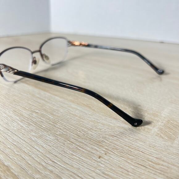 Tura R564 BRN B:34 Eyeglasses FRAMES ONLY Brown 52-17-135 Amazing Cond! main image 10